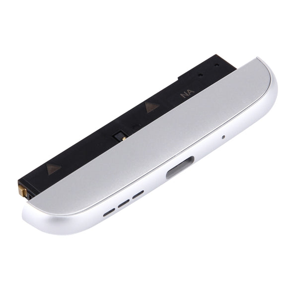 (Charging Dock + Microphone + Speaker Ringer Buzzer) Module for LG G5 / VS987 (US Version)(Silver)