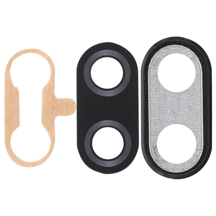 For Huawei Nova 3i 10pcs Back Camera Bezel with Lens Cover & Adhesive (Black) - Camera by PMC TechLife | Online Shopping South Africa | PMC TechLife | Buy Now Pay Later Mobicred