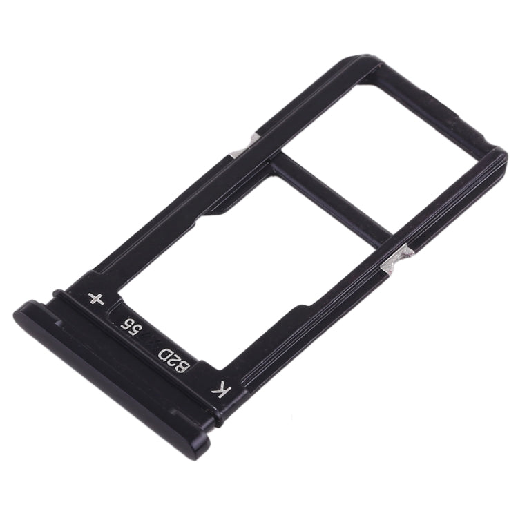 For OPPO R15 SIM Card Tray + SIM Card Tray / Micro SD Card Tray (Black) - Card Socket by PMc TechLife | Online Shopping South Africa | PMc TechLife | Buy Now Pay Later Mobicred