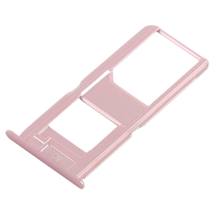 For Vivo X6S Plus 2 x SIM Card Tray (Rose Gold) - Card Socket by PMc TechLife | Online Shopping South Africa | PMc TechLife | Buy Now Pay Later Mobicred