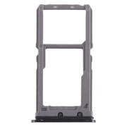 For Vivo X21 SIM Card Tray + SIM Card Tray / Micro SD Card Tray (Black)