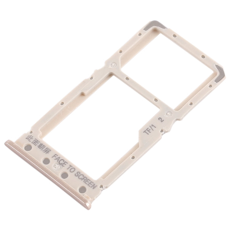SIM Card Tray + SIM Card Tray / Micro SD Card Tray for Xiaomi Redmi 6 / Redmi 6A(Gold) - free shipping - PMc TechLife - Order now!