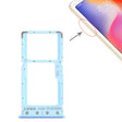 SIM Card Tray + SIM Card Tray / Micro SD Card Tray for Xiaomi Redmi 6 / Redmi 6A(Blue) - Card Tray by PMc TechLife | Online Shopping South Africa | PMc TechLife | Buy Now Pay Later Mobicred