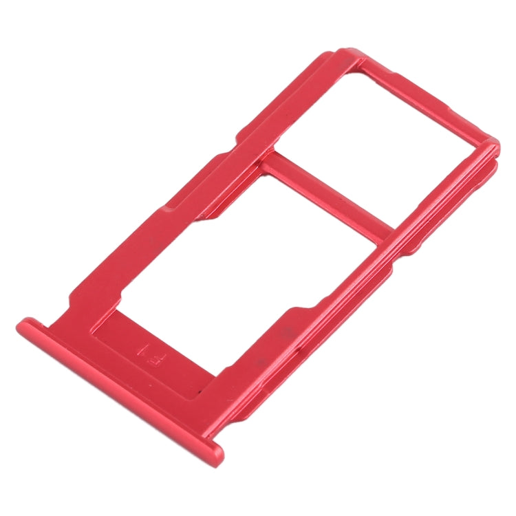 For OPPO R11 SIM Card Tray + SIM Card Tray / Micro SD Card Tray (Red) - Card Tray by PMc TechLife | Online Shopping South Africa | PMc TechLife | Buy Now Pay Later Mobicred