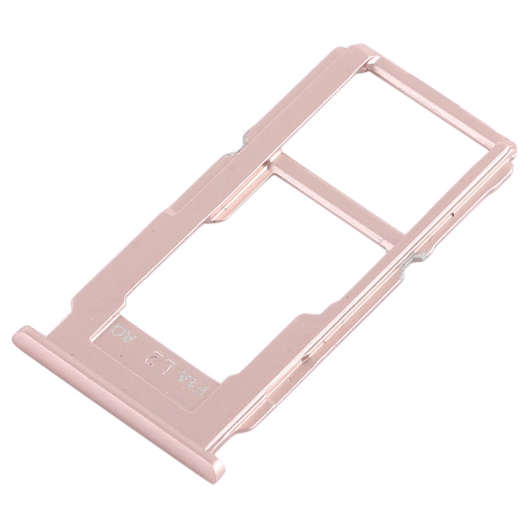For OPPO R11s SIM Card Tray + SIM Card Tray / Micro SD Card Tray (Rose Gold) - Card Socket by PMc TechLife | Online Shopping South Africa | PMc TechLife | Buy Now Pay Later Mobicred