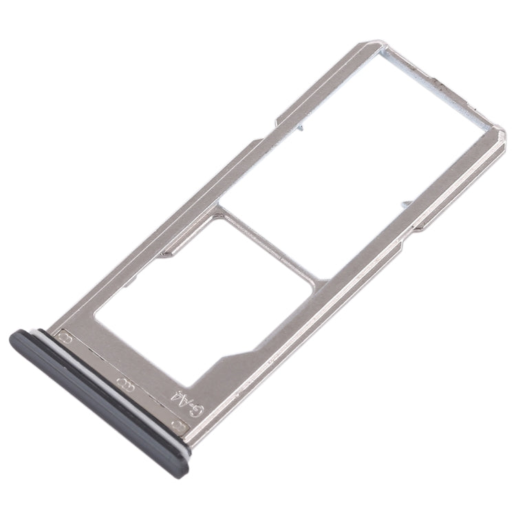 For Vivo Y85 / Z1 / Z1i / V9 Youth / V9 2 x SIM Card Tray + Micro SD Card Tray (Black) - Card Socket by PMc TechLife | Online Shopping South Africa | PMc TechLife | Buy Now Pay Later Mobicred