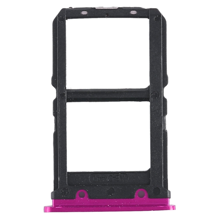 For Vivo X23 2 x SIM Card Tray (Rose Red) - Card Socket by PMc TechLife | Online Shopping South Africa | PMc TechLife | Buy Now Pay Later Mobicred