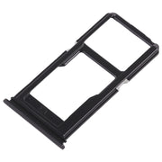 For Vivo X20 Plus SIM Card Tray + SIM Card Tray / Micro SD Card Tray (Black)
