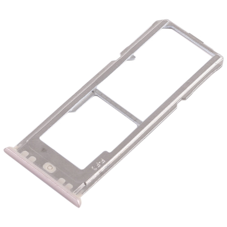 For OPPO A73 / F5 2 x SIM Card Tray + Micro SD Card Tray (Gold) - Card Socket by PMc TechLife | Online Shopping South Africa | PMc TechLife | Buy Now Pay Later Mobicred