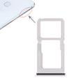 For Vivo X21i SIM Card Tray + SIM Card Tray / Micro SD Card Tray (Silver) - Card Socket by PMc TechLife | Online Shopping South Africa | PMc TechLife | Buy Now Pay Later Mobicred