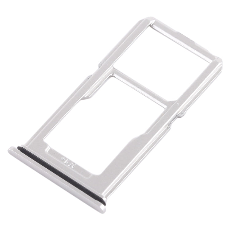 For Vivo X21i SIM Card Tray + SIM Card Tray / Micro SD Card Tray (Silver)