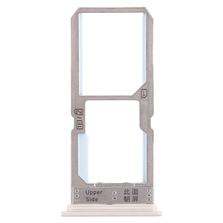 For Vivo Y67 SIM Card Tray + SIM Card Tray / Micro SD Card Tray (Gold) - free shipping - PMc TechLife - Order now!