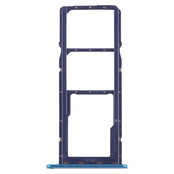 2 x SIM Card Tray / Micro SD Card Tray for Huawei Enjoy 9 (Blue)