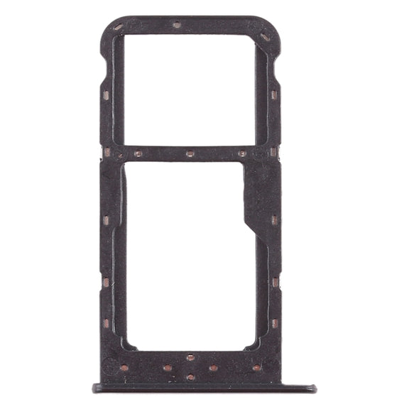 SIM Card Tray + SIM Card Tray / Micro SD Card Tray for Huawei Honor 9i (Black)