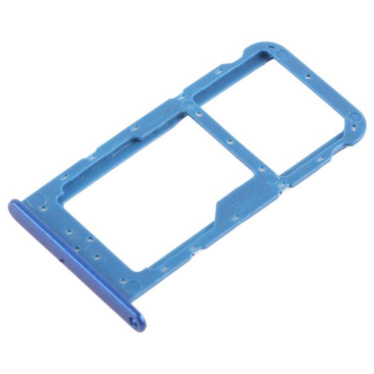 SIM Card Tray + SIM Card Tray / Micro SD Card Tray for Huawei Honor 9i (Blue) - free shipping - PMc TechLife - Order now!