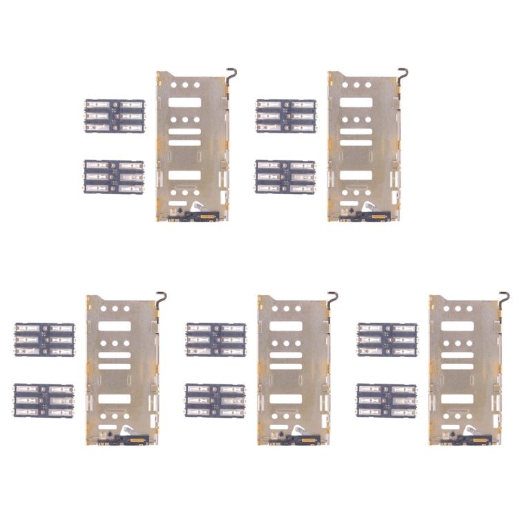 5 PCS Card Reader for Xiaomi Mi Note - Card Tray by PMc TechLife | Online Shopping South Africa | PMc TechLife | Buy Now Pay Later Mobicred