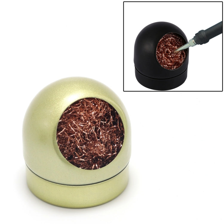 Kaisi Soldering Iron Nozzle Cleaning Ball Pure Copper Removing Tin Ball Seat(Yellow) - Others by Kaisi | Online Shopping South Africa | PMC TechLife | Buy Now Pay Later Mobicred