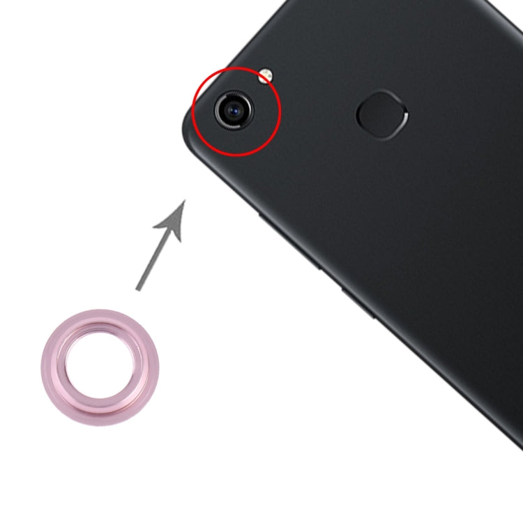 For Vivo Y75 10pcs Camera Lens Cover (Pink) - Camera Parts by PMc TechLife | Online Shopping South Africa | PMc TechLife | Buy Now Pay Later Mobicred