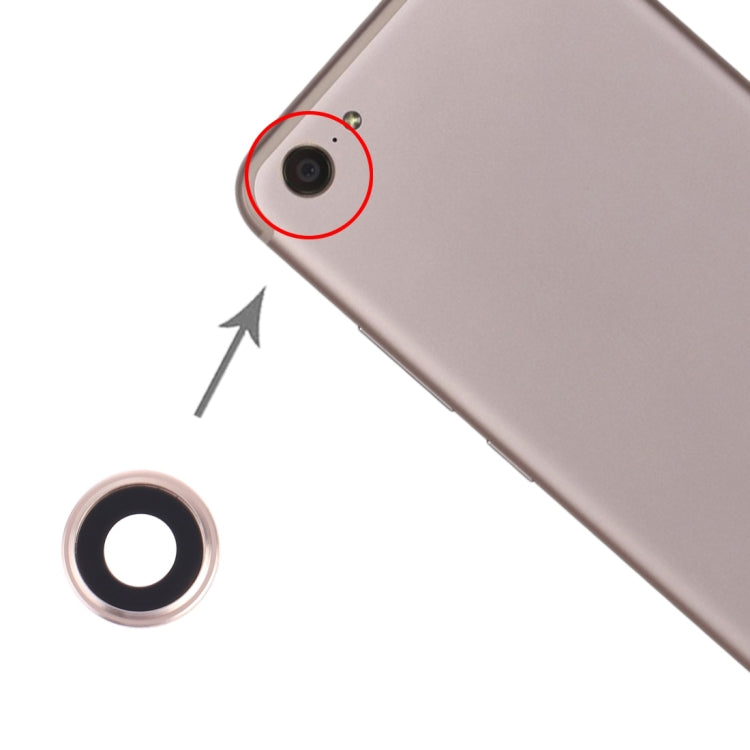 For Vivo X9 Plus Camera Lens Cover (Gold) - Camera Parts by PMc TechLife | Online Shopping South Africa | PMc TechLife | Buy Now Pay Later Mobicred