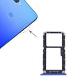 SIM Card Tray + SIM Card / Micro SD Card for Xiaomi Mi 8 Lite(Blue) - Card Tray by PMc TechLife | Online Shopping South Africa | PMc TechLife | Buy Now Pay Later Mobicred