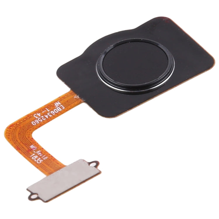 Fingerprint Sensor Flex Cable for LG Stylo 4 / Q Stylus Q710 / LM-Q710CS LM-Q710MS LM-Q710ULS LM-Q710ULM LM-Q710TS LM-Q710WA(Black) - For LG by PMc TechLife | Online Shopping South Africa | PMc TechLife | Buy Now Pay Later Mobicred