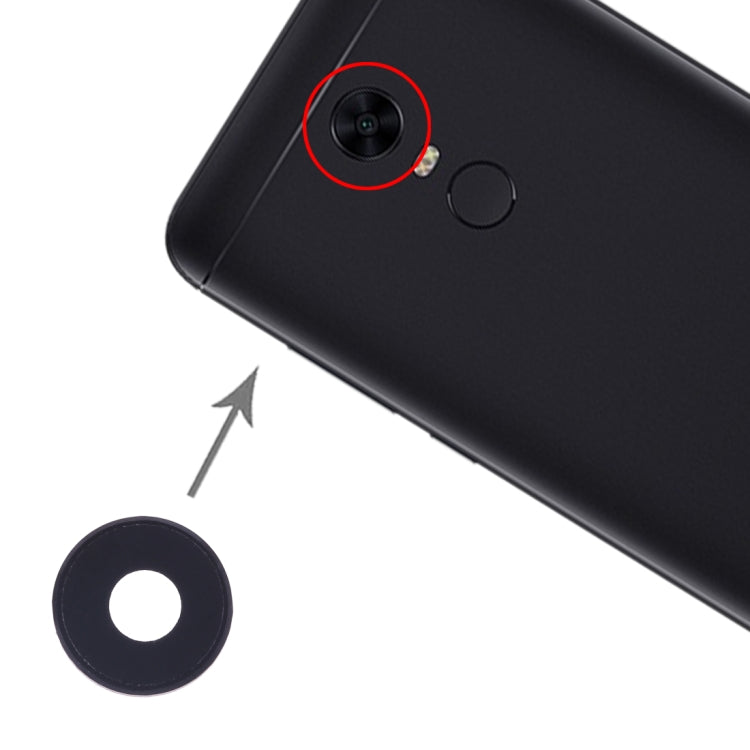 10 PCS Camera Lens Cover for Xiaomi Redmi 5 Plus(Black) - Camera by PMc TechLife | Online Shopping South Africa | PMc TechLife | Buy Now Pay Later Mobicred