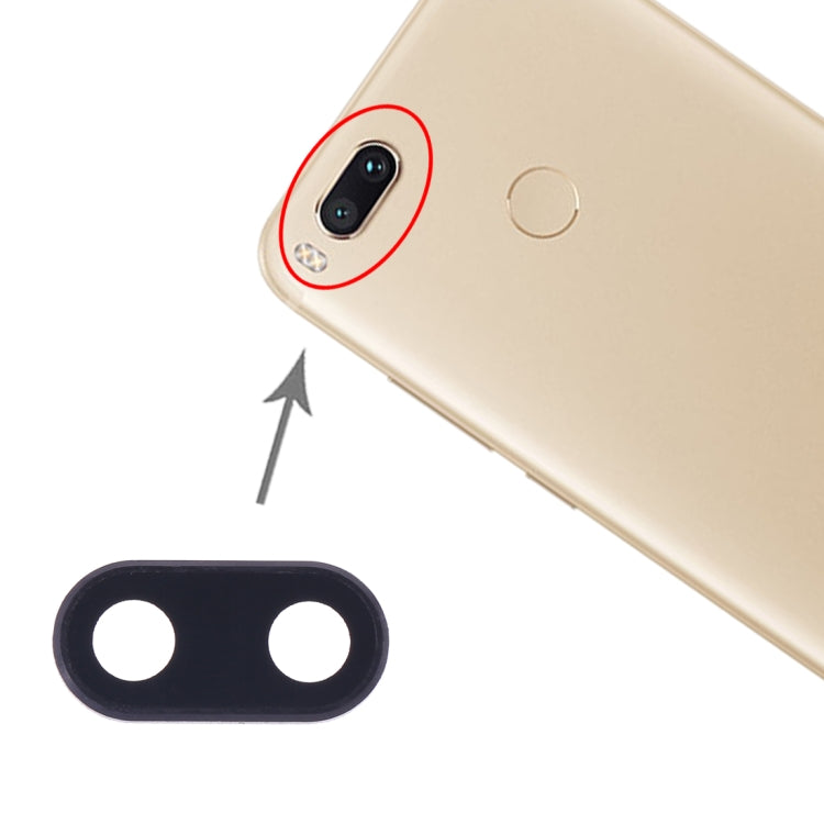 10 PCS Camera Lens Cover for Xiaomi Mi 5X / A1(Black) - Camera by PMc TechLife | Online Shopping South Africa | PMc TechLife | Buy Now Pay Later Mobicred