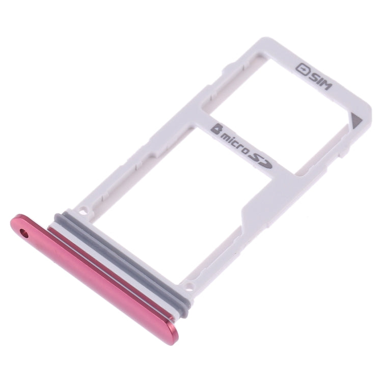 SIM Card Tray + SIM Card Tray / Micro SD Card Tray for LG V30 VS996 LS998U H933 LS998U (Red) - For LG by PMc TechLife | Online Shopping South Africa | PMc TechLife | Buy Now Pay Later Mobicred