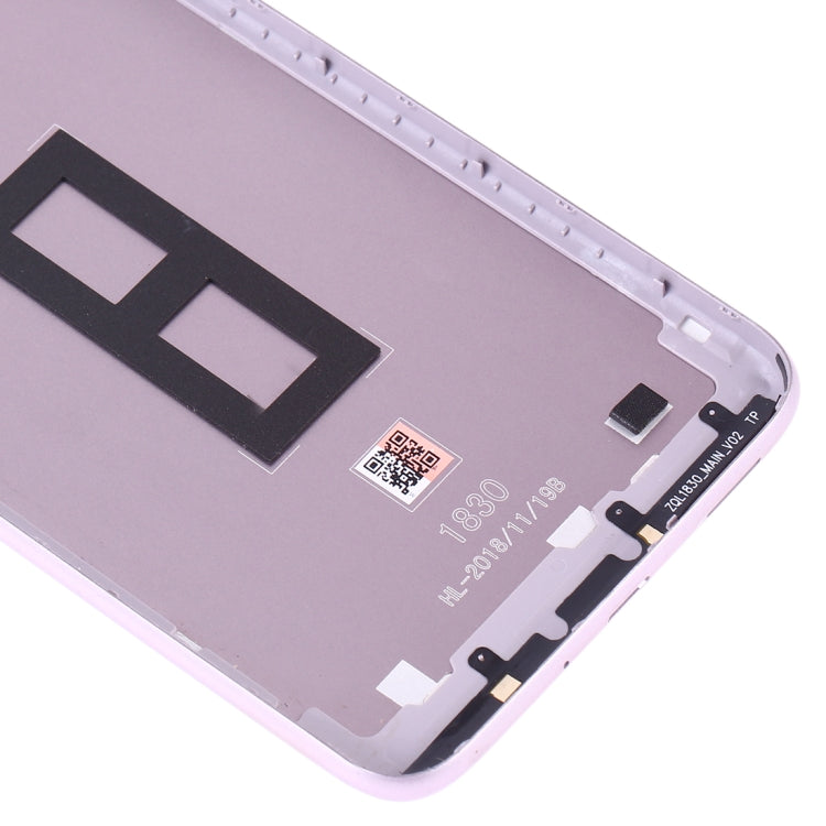 Battery Back Cover with Camera Lens for Asus Zenfone Max M2 ZB633KL ZB632KL(Silver) - Back Cover by PMC TechLife | Online Shopping South Africa | PMC TechLife | Buy Now Pay Later Mobicred