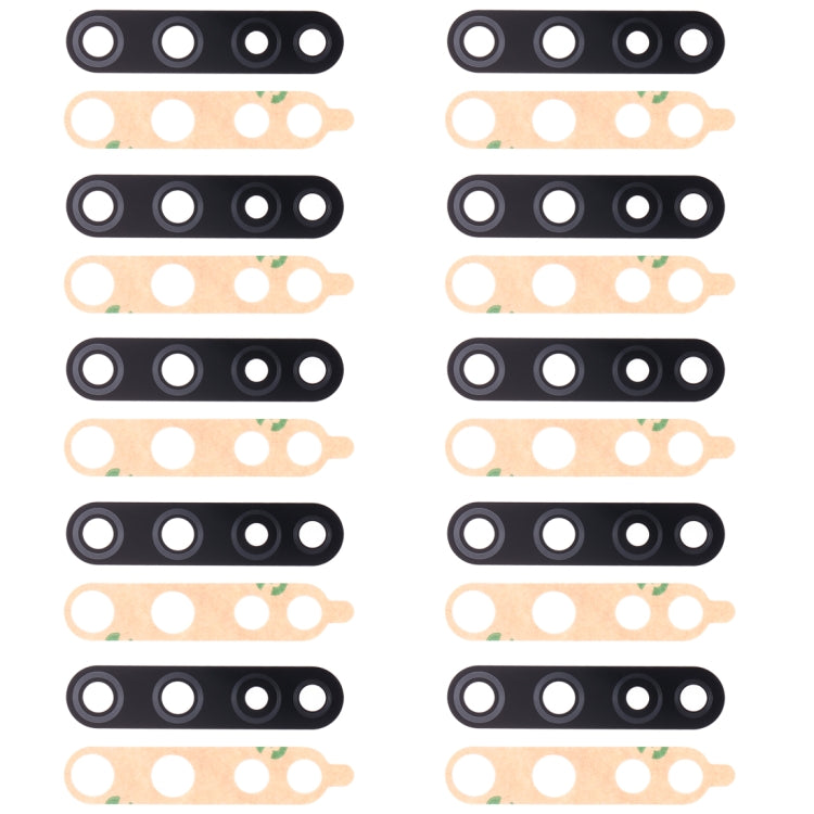 For Huawei Nova 5i 10pcs Back Camera Lens - Camera by PMC TechLife | Online Shopping South Africa | PMC TechLife