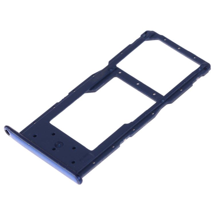 SIM Card Tray + SIM Card Tray / Micro SD Card Tray for Huawei Honor 20i (Blue) - Card Socket by PMC TechLife | Online Shopping South Africa | PMC TechLife