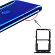 SIM Card Tray + NM Card Tray for Huawei Nova 5 (Black) - free shipping - PMC TechLife - Order now!