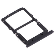SIM Card Tray + NM Card Tray for Huawei Nova 5 (Black)