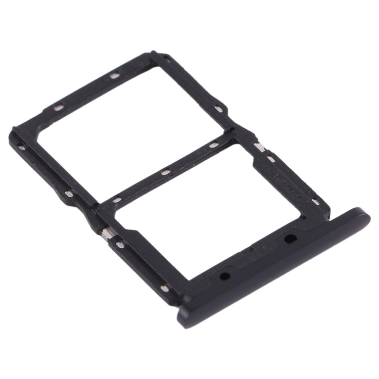 SIM Card Tray + NM Card Tray for Huawei Nova 5 (Black)