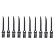 10 PCS JIAFA P8842 Flat Head Shrill Tail Cleaning Brush, Length: 8.5cm(Black) - free shipping - PMC TechLife - Order now!