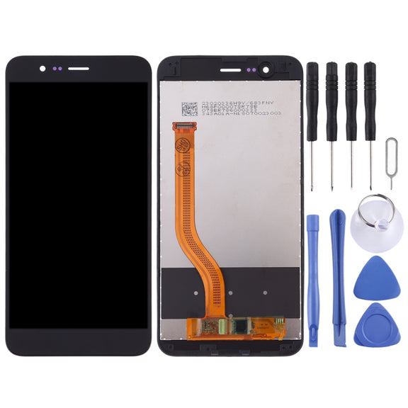 OEM LCD Screen for Huawei Honor V9 Digitizer Full Assembly with Frame (Black)