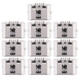 10 PCS Charging Port Connector for Huawei Honor 4A - Tail Connector by PMc TechLife | Online Shopping South Africa | PMc TechLife | Buy Now Pay Later Mobicred