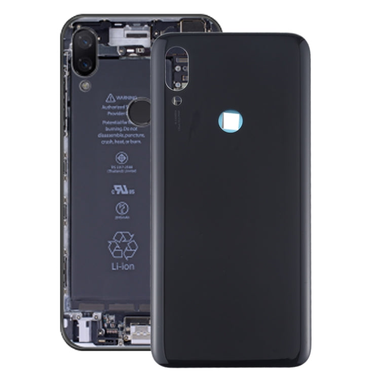 Battery Back Cover for Xiaomi Redmi 7(Black) - Back Cover by PMC TechLife | Online Shopping South Africa | PMC TechLife | Buy Now Pay Later Mobicred