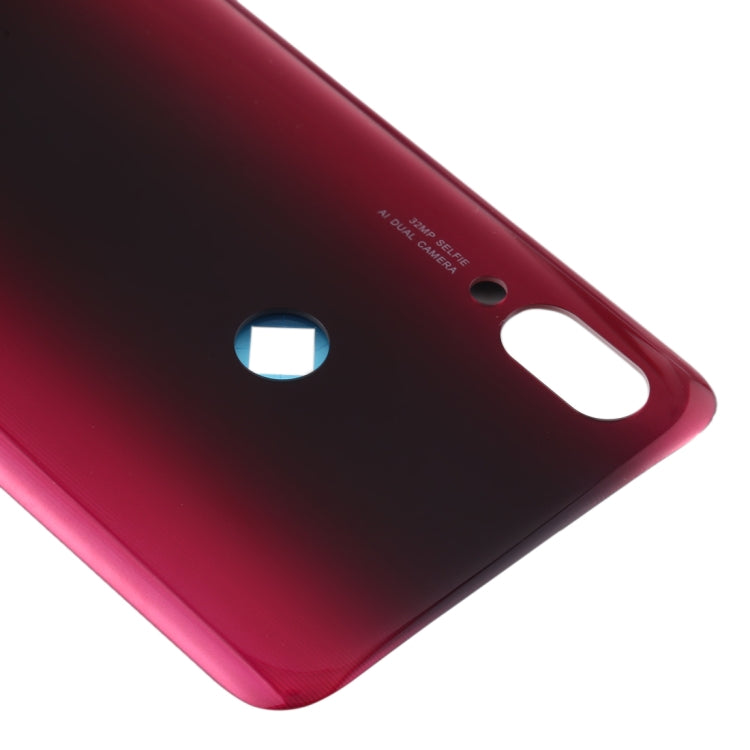 Battery Back Cover for Xiaomi Redmi 7(Red) - Back Cover by PMC TechLife | Online Shopping South Africa | PMC TechLife | Buy Now Pay Later Mobicred