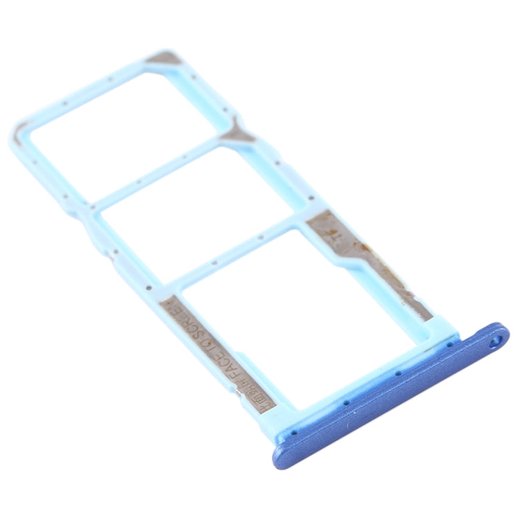 SIM Card Tray + SIM Card Tray + Micro SD Card Tray for Xiaomi Redmi 7A (Blue) - Card Tray by PMC TechLife | Online Shopping South Africa | PMC TechLife | Buy Now Pay Later Mobicred