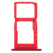 SIM Card Tray + SIM Card Tray / Micro SD Card Tray for Huawei Honor 9X / Honor 9X Pro(Red)