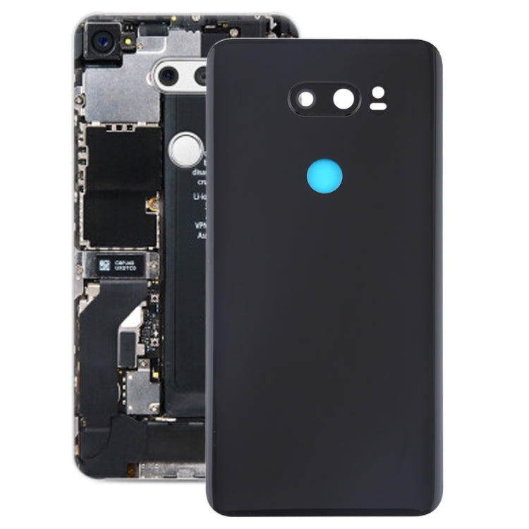 Battery Back Cover with Camera Lens for LG V30 / VS996 / LS998U / H933 / LS998U / H930(Black) - For LG by PMC TechLife | Online Shopping South Africa | PMC TechLife | Buy Now Pay Later Mobicred