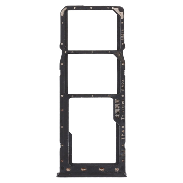 For OPPO Realme 3 Pro / Realme X Lite SIM Card Tray + SIM Card Tray + Micro SD Card Tray (Black) - Card Socket by PMc TechLife | Online Shopping South Africa | PMc TechLife | Buy Now Pay Later Mobicred