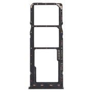 For OPPO Realme 3 Pro / Realme X Lite SIM Card Tray + SIM Card Tray + Micro SD Card Tray (Black)