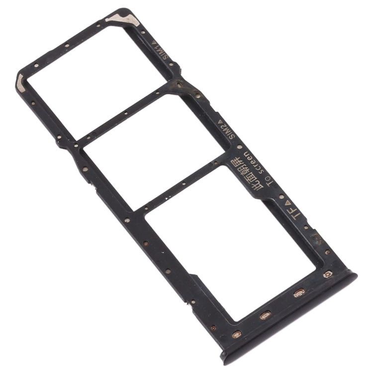 For OPPO Realme 3 Pro / Realme X Lite SIM Card Tray + SIM Card Tray + Micro SD Card Tray (Black) - Card Socket by PMc TechLife | Online Shopping South Africa | PMc TechLife | Buy Now Pay Later Mobicred
