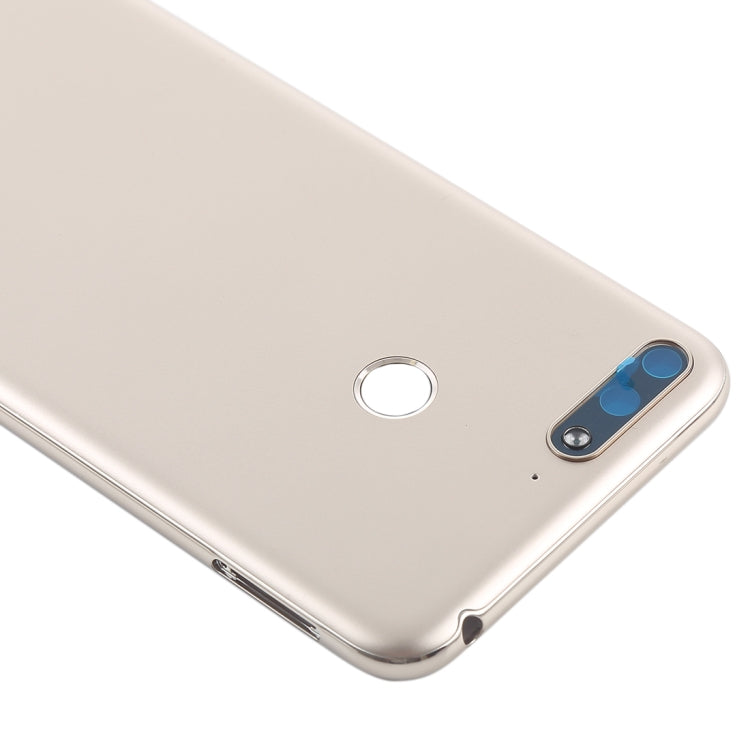 Back Cover with Side Keys for Huawei Y6 (2018)(Gold) - Back Cover by PMC TechLife | Online Shopping South Africa | PMC TechLife | Buy Now Pay Later Mobicred