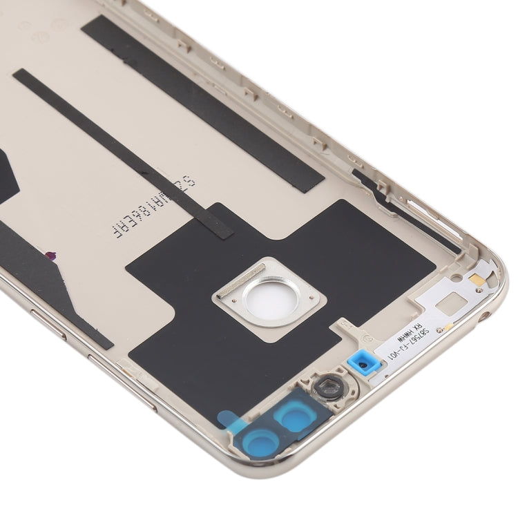 Back Cover with Side Keys for Huawei Y6 (2018)(Gold) - Back Cover by PMC TechLife | Online Shopping South Africa | PMC TechLife | Buy Now Pay Later Mobicred