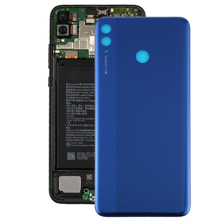 Battery Back Cover for Huawei Honor 8X Max(Blue) - Back Cover by PMC TechLife | Online Shopping South Africa | PMC TechLife | Buy Now Pay Later Mobicred