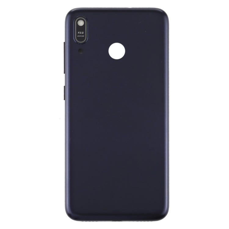 Battery Back Cover with Camera Lens & Side Keys for Asus Zenfone Max (M1) ZB555KL(Black Blue) - Back Cover by PMC TechLife | Online Shopping South Africa | PMC TechLife | Buy Now Pay Later Mobicred
