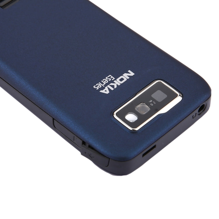Full Housing Cover (Front Cover + Middle Frame Bezel + Battery Back Cover + Keyboard) for Nokia E63(Dark Blue) - Full Housing Cover by PMC TechLife | Online Shopping South Africa | PMC TechLife | Buy Now Pay Later Mobicred